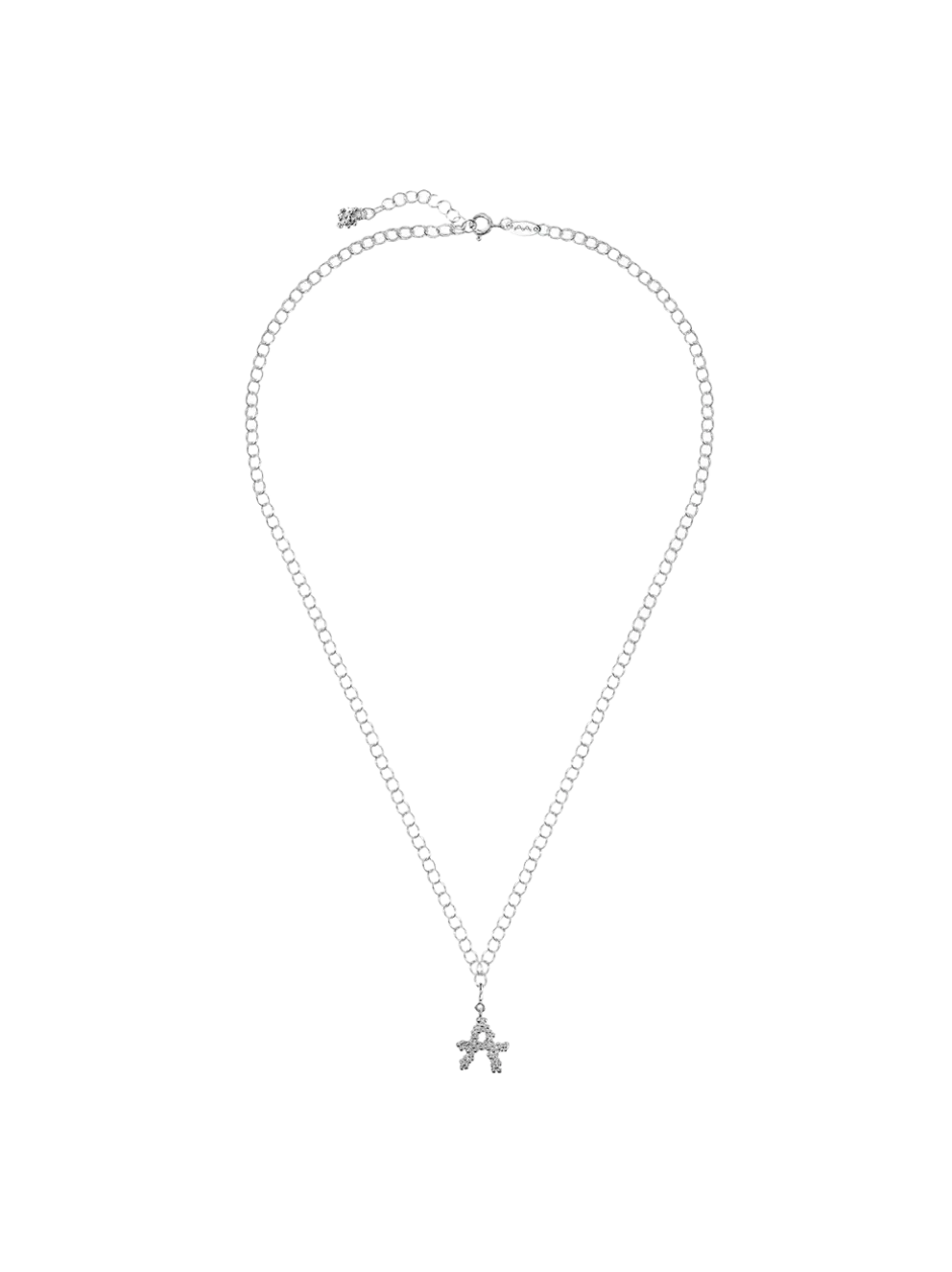 Zawieszka Letter Charm Silver