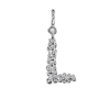 Zawieszka Letter Charm Silver
