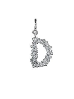 Zawieszka Letter Charm Silver