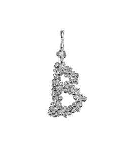 Zawieszka Letter Charm Silver