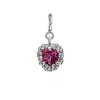 Zawieszka Pink Heart Charm