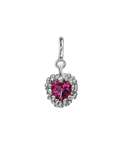 Zawieszka Pink Heart Charm