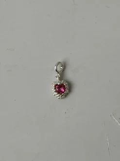 Zawieszka Pink Heart Charm
