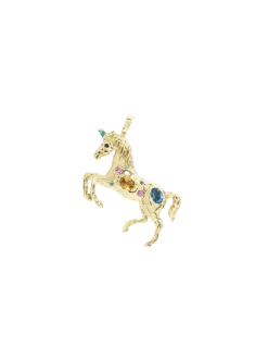 Zawieszka wysadzana kamieniami szlachetnymi Pegasus
