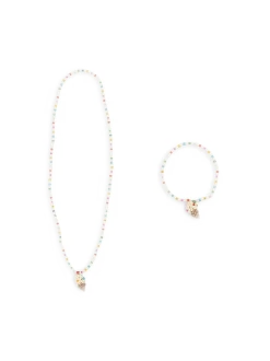 Zestaw biżuterii z koralików