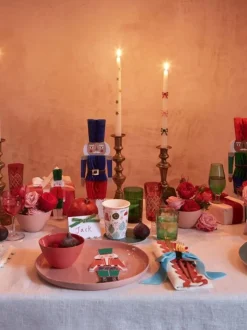 Zestaw dekoracyjnych świec stołowych