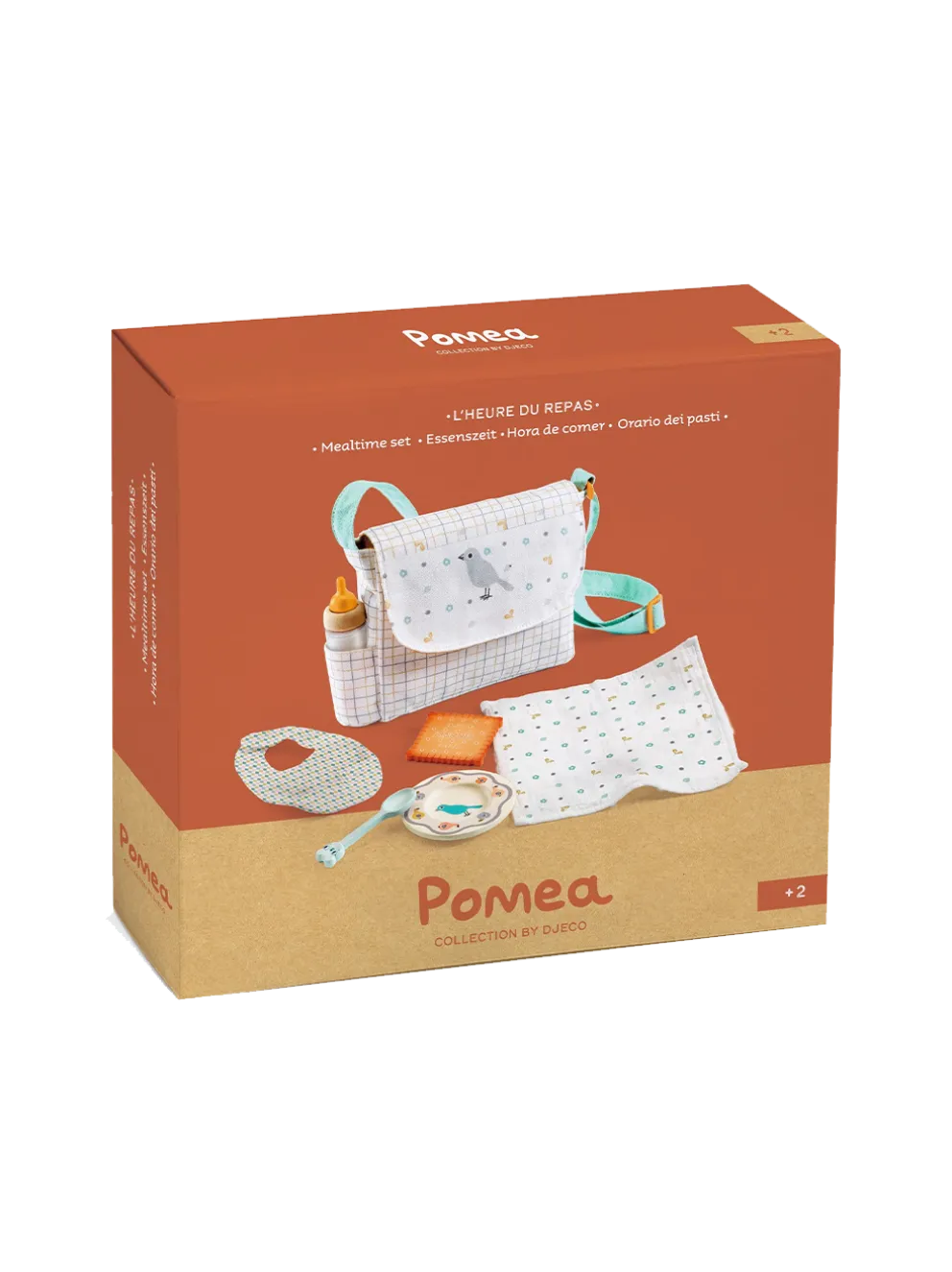 Zestaw do karmienia dla lalki Pomea