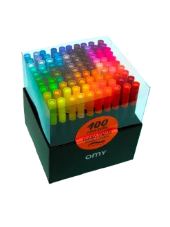Zestaw flamastrów Box 100 sztuk
