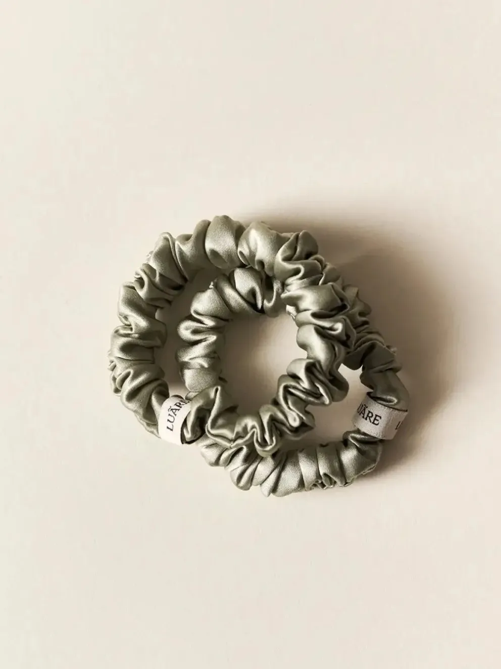 Zestaw jedwabnych gumek do włosów The Mini Scrunchie