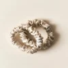 Zestaw jedwabnych gumek do włosów The Mini Scrunchie