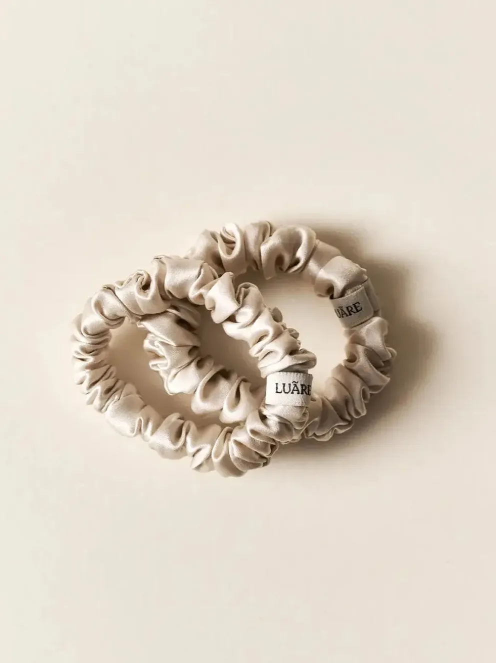 Zestaw jedwabnych gumek do włosów The Mini Scrunchie