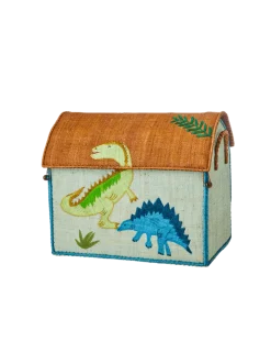 Zestaw 3 koszy Raffia Storage House