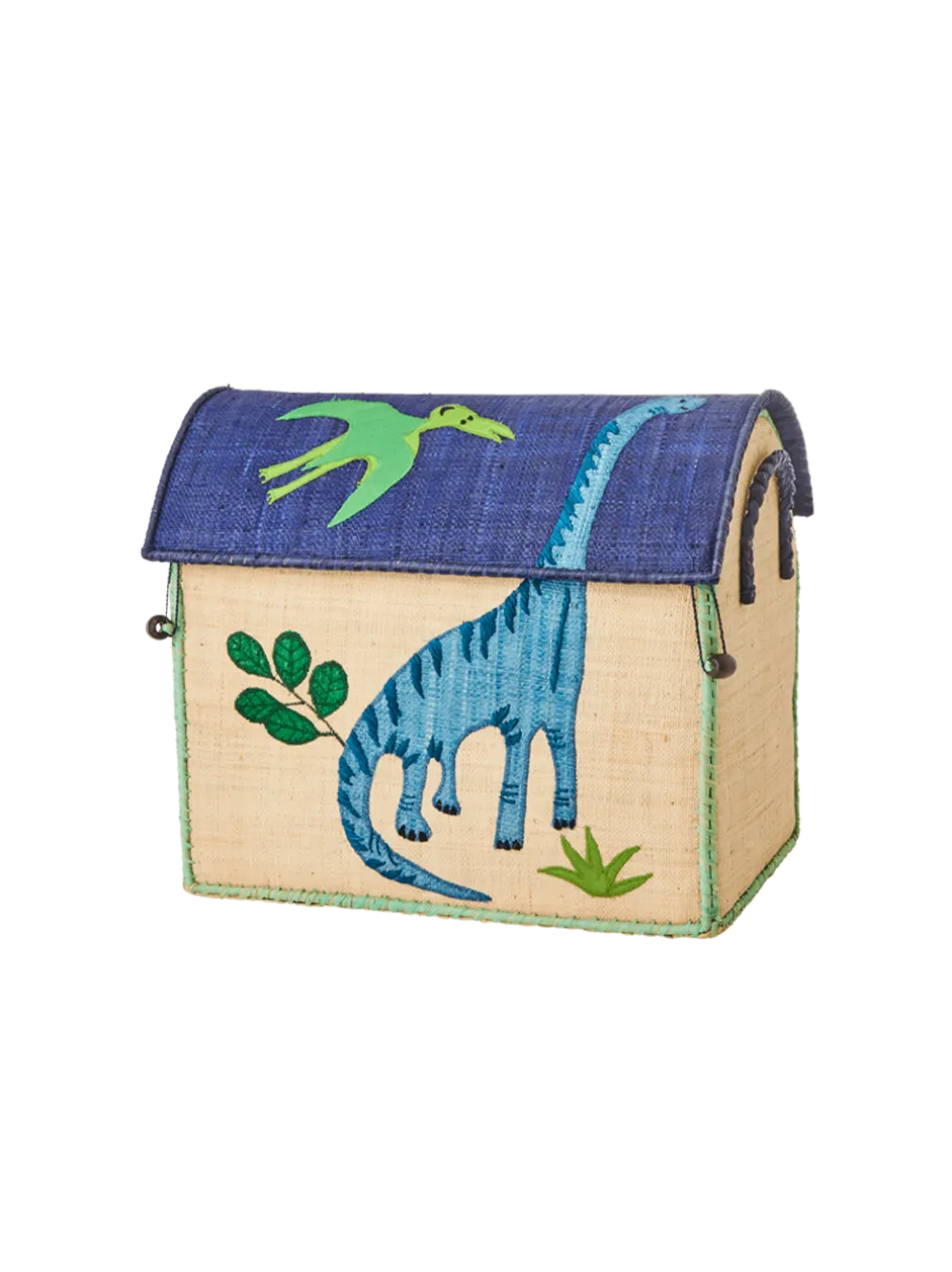 Zestaw 3 koszy Raffia Storage House