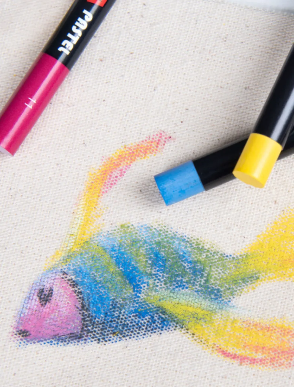 Zestaw kredek pastelowych POSCA