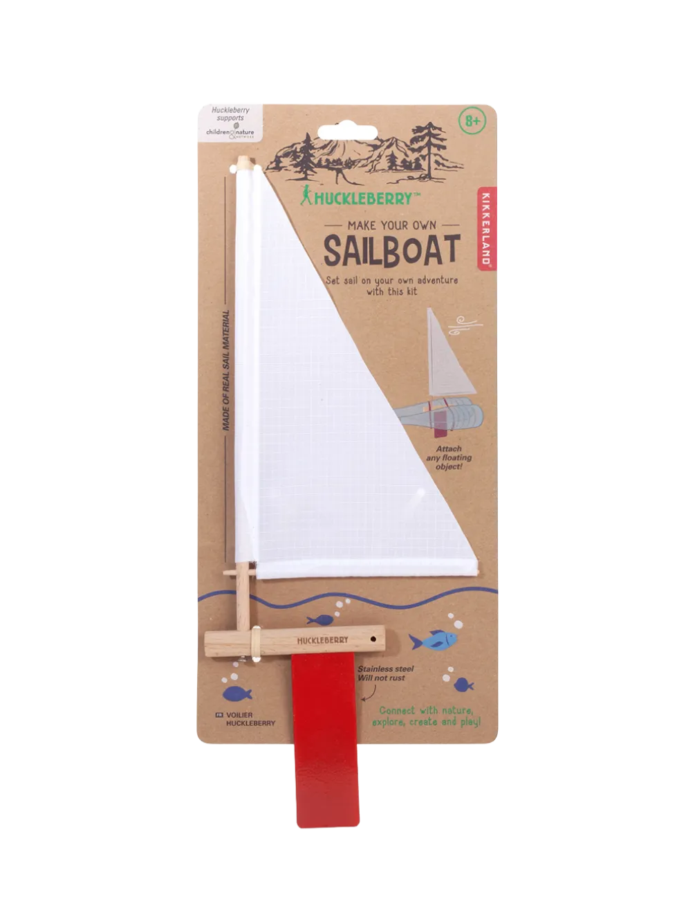 Zestaw majsterkowicza Huckleberry Make Your Own Sailboat