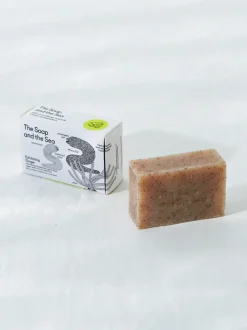 Zestaw mydło + ceramiczna mydelniczka