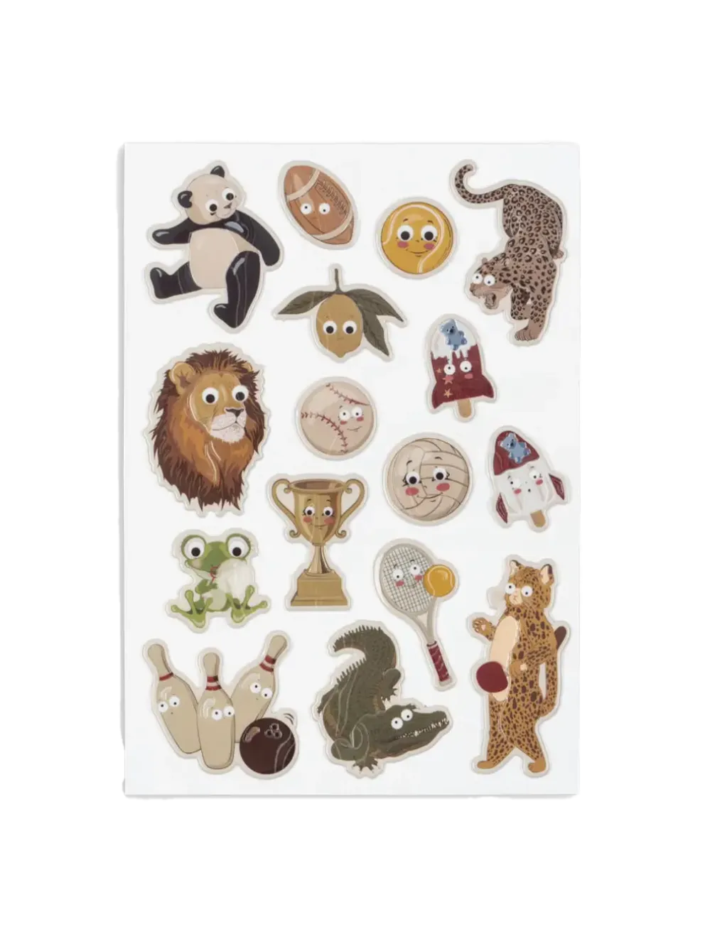 Zestaw naklejek Puffy Stickers