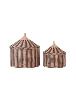 Zestaw plecionych koszy Circus Basket