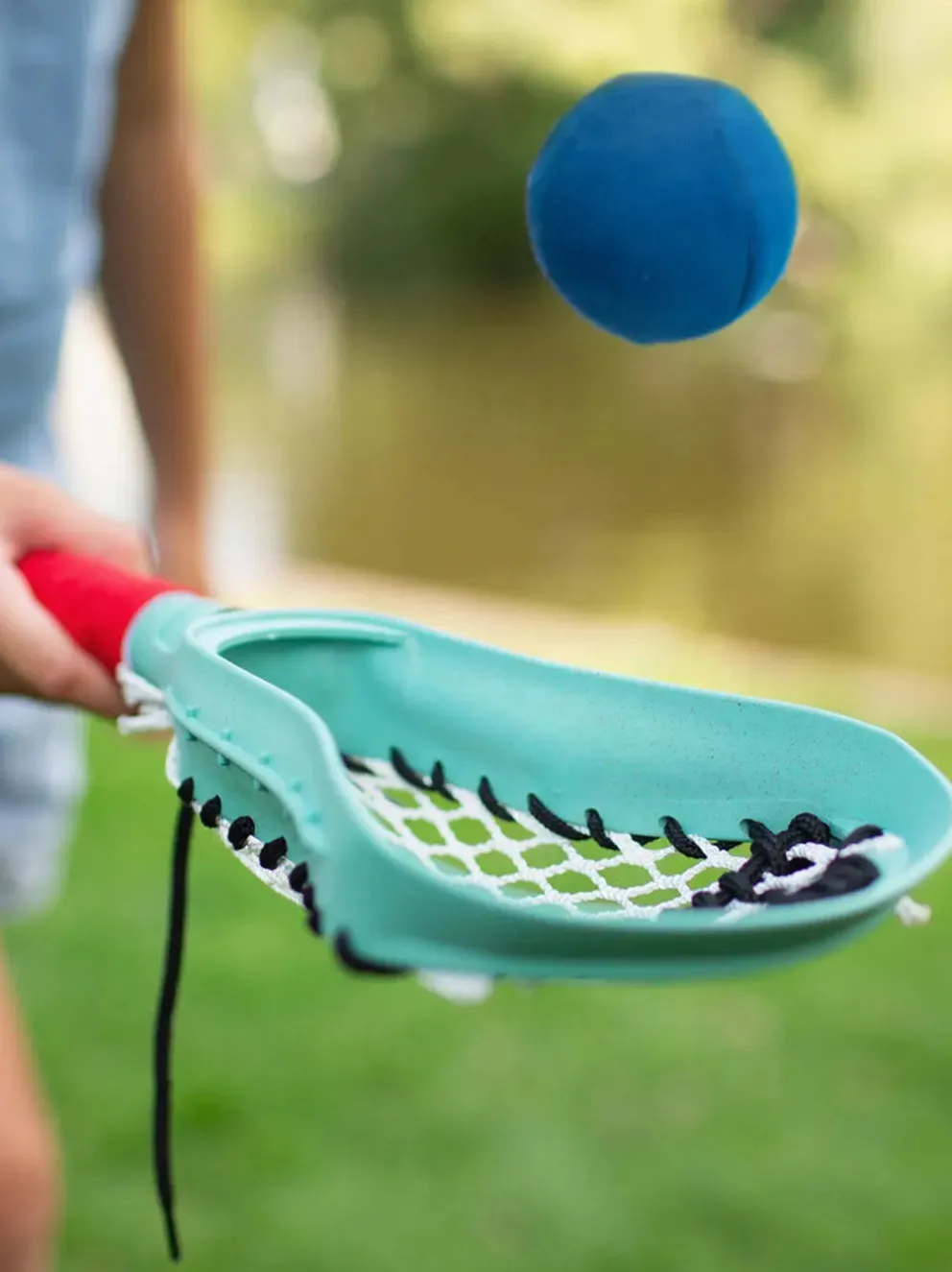 Zestaw rakietek z miękką piłką do Lacrosse
