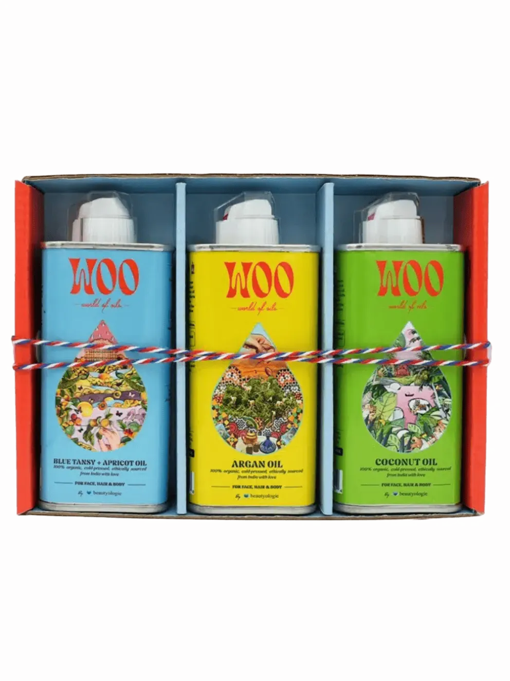 Zestaw Self Care To Go Organic Oil Set