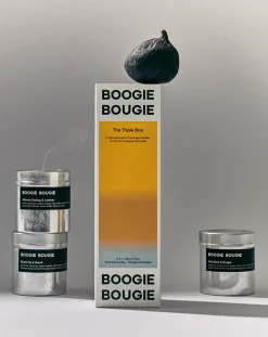 Zestaw świec z wosku sojowego The Triple Box