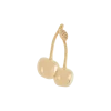 Złota zawieszka French Cherries Charm